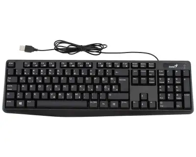 GENIUS KB-117,US,USB, BLK