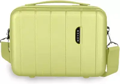 MOVOM WOOD ABS Beauty case zelena
