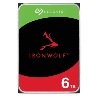 SEAGATE 6TB SATA3 IronWolf 7200rpm 256MB ST6000VN006