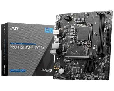 MSI PRO H610M-E DDR4
