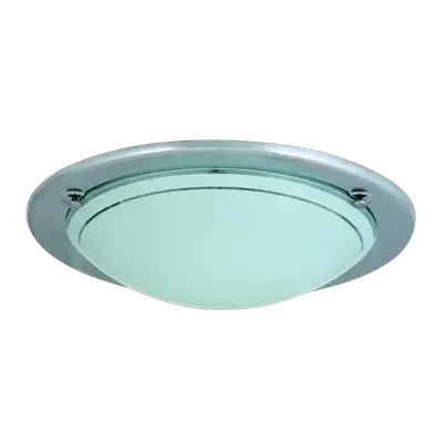 RABALUX Ufo plafonjera D38 E27 2x60W hrom opal