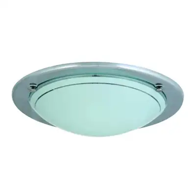 RABALUX Ufo plafonjera D38 E27 2x60W hrom opal
