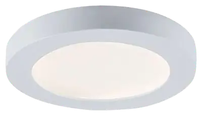 RABALUX Coco, nadgradni LED kupatilski IP44 4000K, 85mm bela