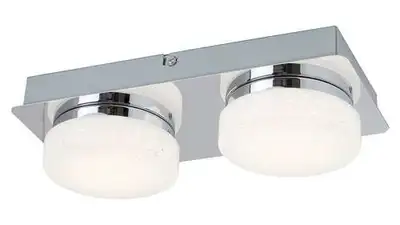RABALUX Hilary spot, hrom / bela,  LED 10W