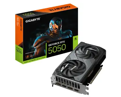 GIGABYTE RTX 5050 WINDFORCE 8GB 128bit GV-N5050WF2OC rev 1.0