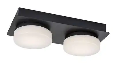 RABALUX Attichus mat crna 11W 1200lm-1430lm, 4000K IP44