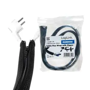 LOGILINK Zastita za kabl 2m (Crna)