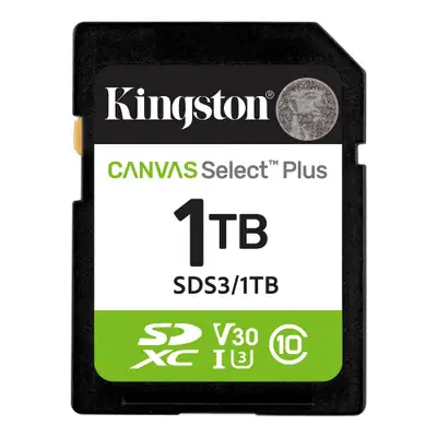 KINGSTON SD 1TB Kingston Canvas SelectPlus gen 3