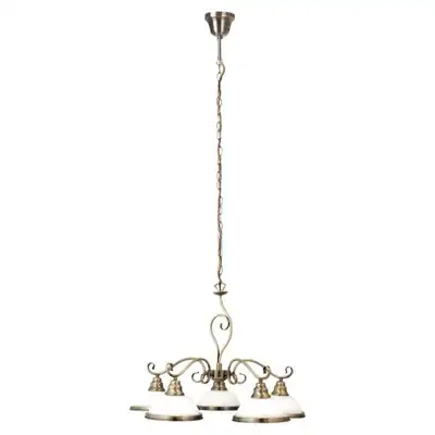 RABALUX Elisett  luster E27 5x60W bronza