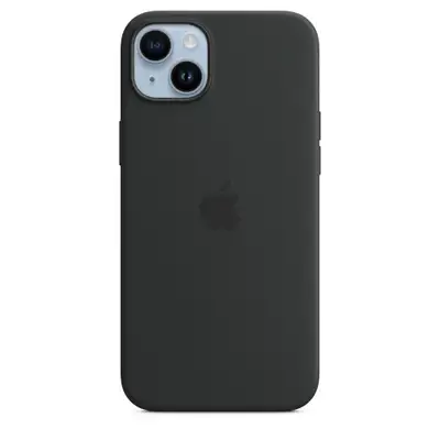 APPLE iPhone 14 Plus Silicone Case with MagSafe - Midnight mpt33zm/a