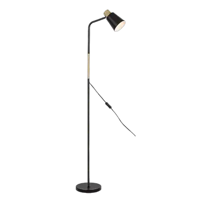 RABALUX Azim, crna metalna podna lampa, E27 1x40W, L40cm