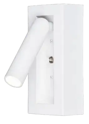 RABALUX Gello, zidna bela za citanje sa prekidacem LED 4W, 3000K