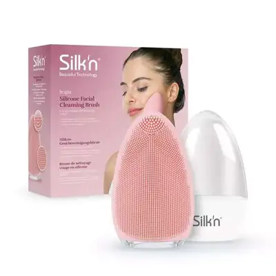 SILKN  Bright Pink inc travel case
