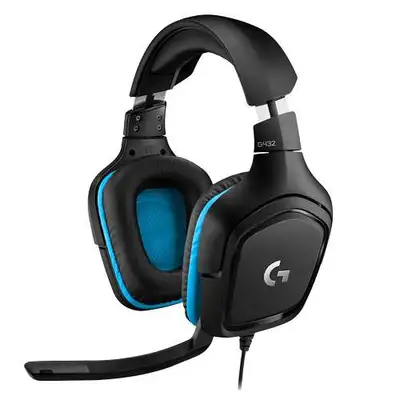 LOGITECH G432 7.1 LEATHERETTE crno-plava 981-000770