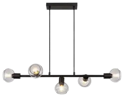 RABALUX Sullivan, visilica, E14  /  5x max. 40W 2