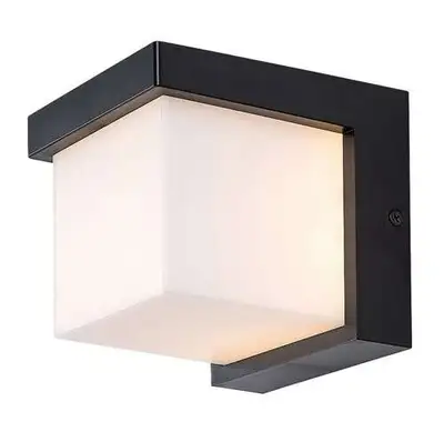 RABALUX Andelle, LED spoljna zidna, crna plastika, 10W, 500lm (bez dif. 1000lm), 3000K