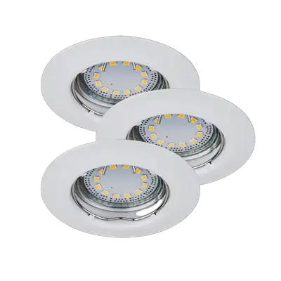 RABALUX Lite LED ugradni spot GU10 3x3W 3000K beli