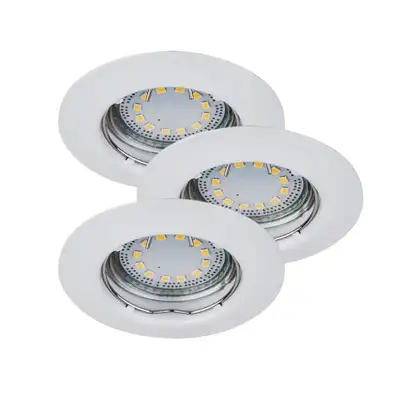 RABALUX Lite LED ugradni spot GU10 3x3W 3000K beli