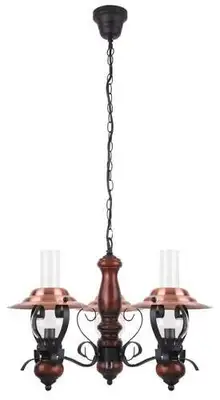 RABALUX Enna  visilica E14 3x40W crno-bakar