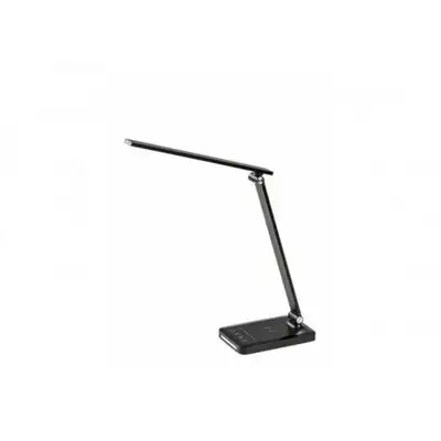 RABALUX Traze, stona crna sa wireless i USB punjacem za mobilni, LED 5W, 3000-65000K, dimabilna