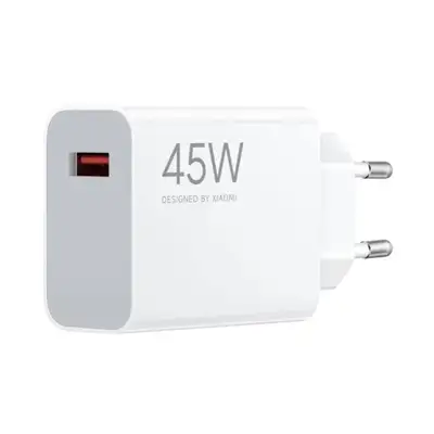XIAOMI 45W Adapter Turbo Charging Power (Type-A) White