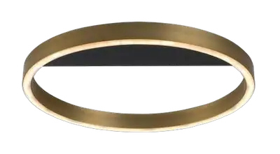 RABALUX Thric, plafonska zlatna / crna LED 20W, 1250lm, 3000K, precnik 40cm