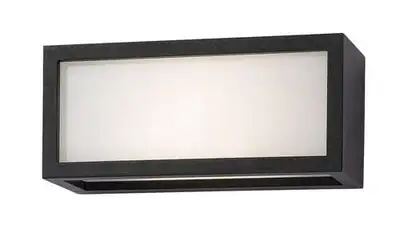RABALUX Lublin, LED spoljna zidna, aluminium crna, 10W, 480lm, (bez dif. 1000lm), 4000K