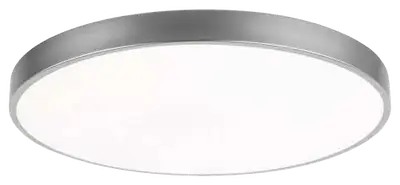 RABALUX Tesia, plafonjera,srebrna, LED 36W 2600lm 4000K 40cm