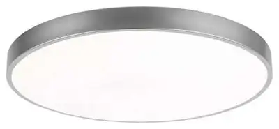 RABALUX Tesia, plafonjera,srebrna, LED 36W 2600lm 4000K 40cm
