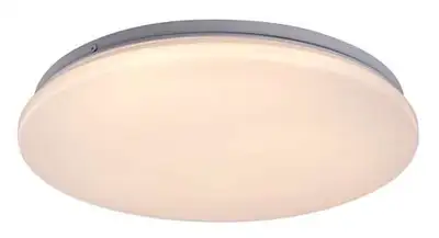 RABALUX Vendel,  LED plafonjera okrugla, bela 24W 1850lm-2400lm, 3000K, D37,5cm IP20