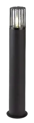 RABALUX Haren, spoljna podna E27, crni aluminium, visina 65cm, precnik 9,5cm, IP54