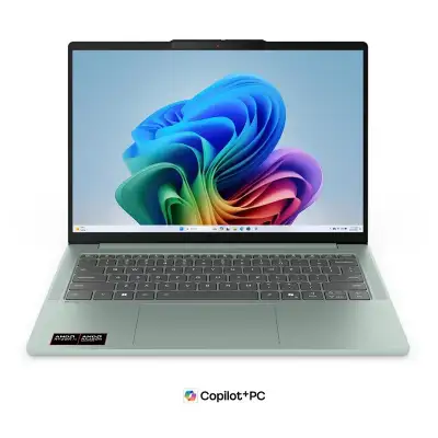 LENOVO IdeaPad Slim 5 14AGP11, 14.0" 2.8K OLED, AMD Ryzen AI 7 445, 32GB, 1TB SSD, DOS, Breeze Moss (83S10042YA+PWR-C)