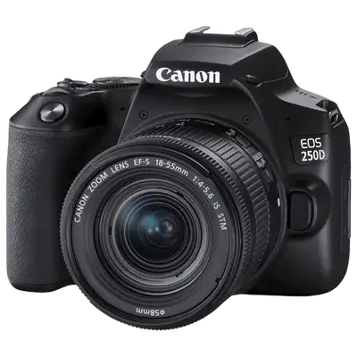 Canon EOS 250D+18-55mm (crni)