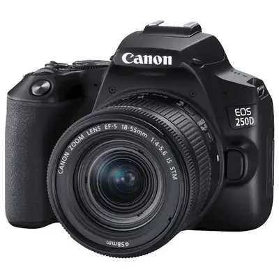 Canon EOS 250D+18-55mm (crni)
