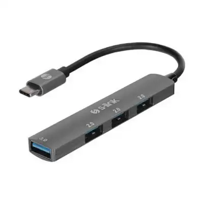 S-LINK SW-U324 3*USB2.0,1*USB3.0 TIP C HUB