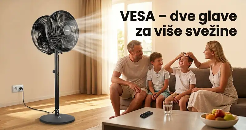 Kad nema povetarca, napravite ga sami – uz VESA ventilator