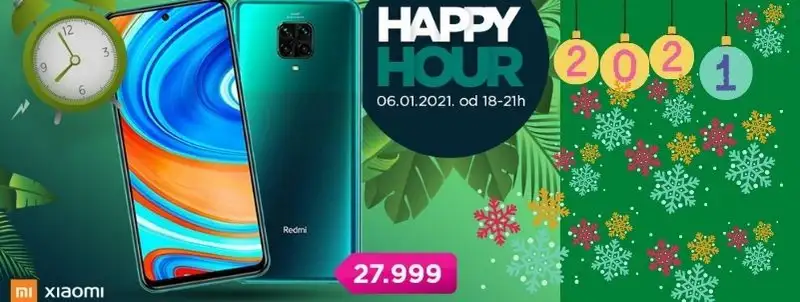 Božićni Xiaomi Happy hour