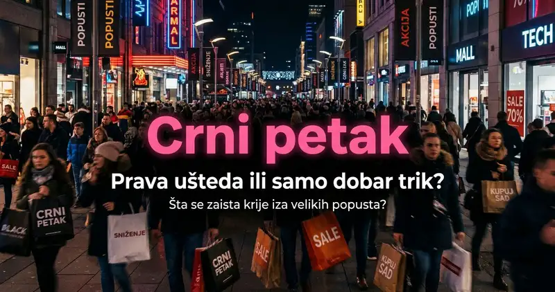 Crni petak – da li se popusti zaista isplate i kako pametno kupovati tehniku