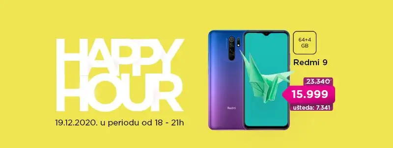 Happy hour, Xiaomi i Tehnomedia