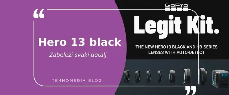 Hero 13 black: Snimite svaki trenutak u 5.3K