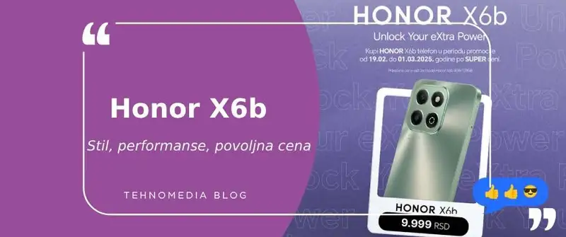 Honor X6b – Tvoj novi saveznik za svaki dan