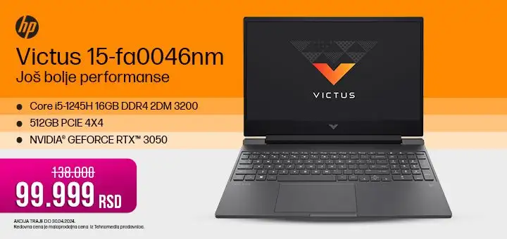 HP Victus: Savršenstvo za gejmere!