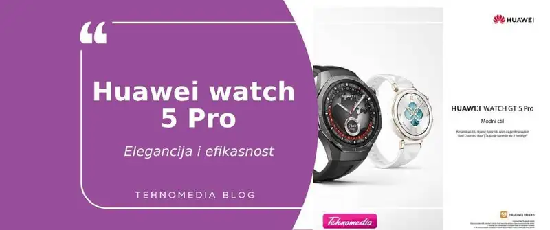 HUAWEI Watch GT 5 Pro: Stil i snaga