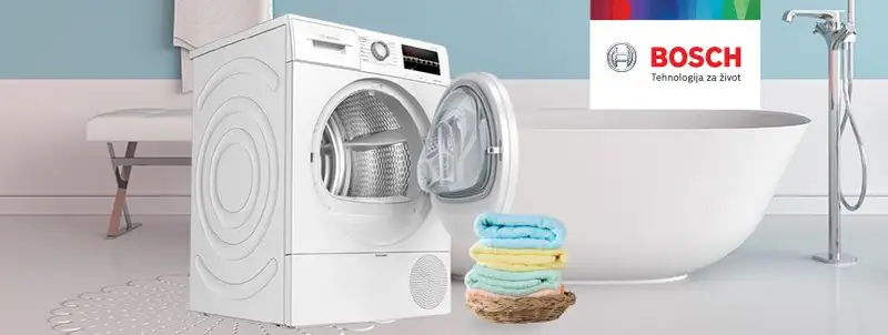 Idealno osušen veš sa Bosch-om