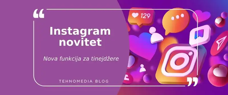 Instagram lansira novu funkciju za tinejdžere