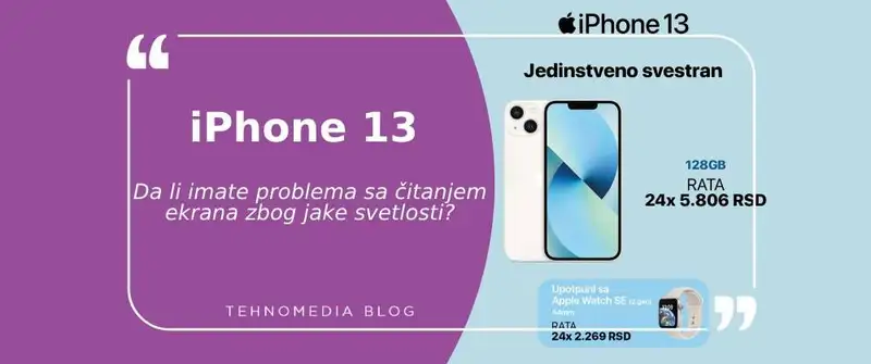 iPhone 13 – Najsvetliji ekran, neverovatno izdržljivo kućište i mnogo više