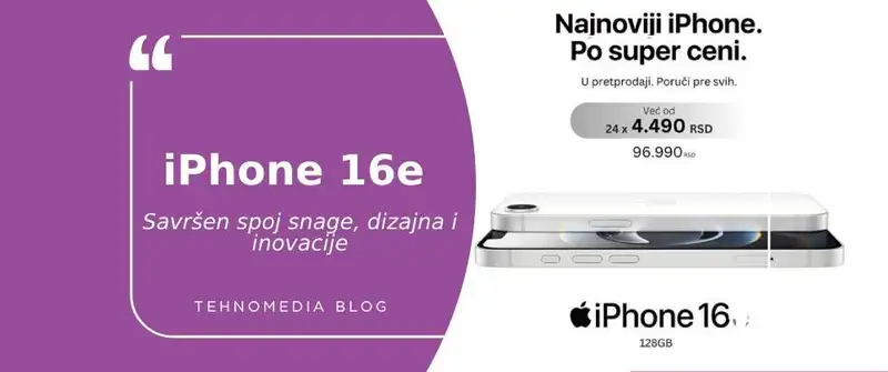 iPhone 16e – Pametni telefon koji pomera granice