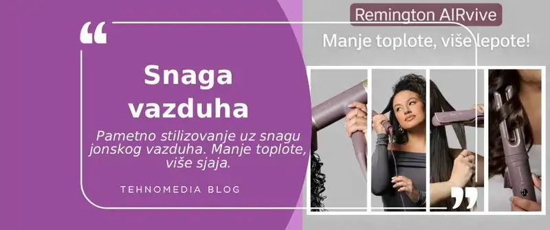 Kad kosa konačno sarađuje: Remington AIRvive priča
