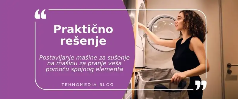 Kako podesiti sušilicu veša na mašini za pranje veša?