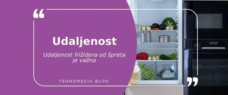 Kako zaštiti frižider od šporeta